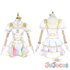 画像1: 神崎蘭子　星井美希　萩原雪歩　高槻やよい　双海亜美　双海真美　小宮果穂　奥空心白　春日未来　天海春香　杜野凛世　大崎甜花　コスプレ衣装　アイドルマスター スターリットシーズン　コスチューム　JUJUcosplay (1)