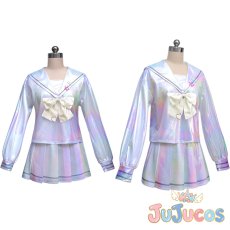 画像1: ニーディガールOD　超絶最かわてんしちゃん　コスプレ衣装　NEEDY GIRL OVERDOSE　コスチューム　JUJUcosplay (1)