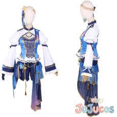画像1: VTuber　星街すいせい　1stソロライブ衣装　コスプレ衣装　バーチャルYouTuber　コスチューム　JUJUcosplay (1)