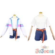 画像1: Vtuber　桃鈴ねね　クリアファイル　コスプレ衣装　バーチャルYouTuber　コスチューム　JUJUcosplay (1)