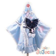 画像2: 西行寺幽々子　東方妖々夢　コスプレ衣装　東方Project　コスチューム　JUJUcosplay (2)