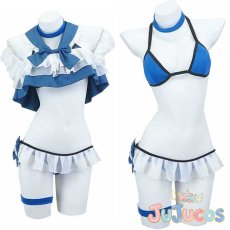 画像1: VTuber　湊あくあ　コスプレ衣装　バーチャルYouTuber　コスチューム　JUJUcosplay (1)