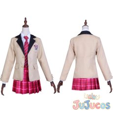 画像1: あんスタ　玲明学園　女子制服　コスプレ衣装　あんさんぶるスターズ！　コスチューム　JUJUcosplay (1)