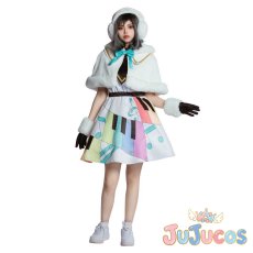 画像9: Colorful Dreams! Colorful Smiles!　2期 オープニング主題歌　上原歩夢　中須かすみ　桜坂しずく　朝香果林　宮下愛　近江彼方　優木せつ菜　エマ・ヴェルデ　天王寺璃奈　三船栞子　ミア・テイラー　鐘嵐珠　コスプレ衣装　ラブライブ 虹ヶ咲学園スクールアイドル同好会　コスチューム　JUJUcosplay (9)