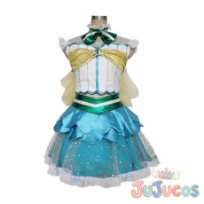 画像9: Aqours 恋になりたいAQUARIUM　津島善子　国木田花丸　黒澤ルビィ　渡辺曜　黒澤ダイヤ　高海千歌　松浦果南　小原鞠莉　桜内梨子　コスプレ衣装　ラブライブ！サンシャイン!!　コスチューム　JUJUcosplay (9)