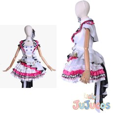 画像1: アイドルとしての心得　巡音ルカ　コスプレ衣装　プロジェクトセカイ カラフルステージ！ feat. 初音ミク　コスチューム　JUJUcosplay (1)