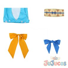 画像4: ナミ　ワノ国編　くノ一衣装　コスプレ衣装　ワンピース（ONE PIECE）　コスチューム　JUJUcosplay (4)