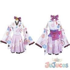 画像1: Vtuber　博衣こより　お正月衣装　コスプレ衣装　バーチャルYouTuber　コスチューム　JUJUcosplay (1)