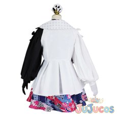 画像4: VTuber　一伊那尓栖（Ninomae Ina'nis）　ドレス　コスプレ衣装　バーチャルYouTuber　コスチューム　JUJUcosplay (4)