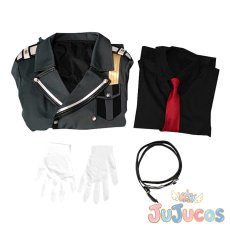 画像4: シン　シンエイ・ノウゼン　パンツなし　コスプレ衣装　86-エイティシックス-　コスチューム　JUJUcosplay (4)