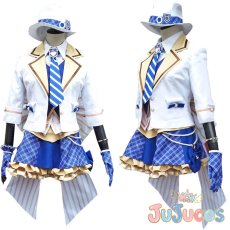 画像1: 園田海未　ブレザーズハット編 ちょっぴり大胆に　AC衣装ブレザーズハット　コスプレ衣装　ラブライブ! School idol project　コスチューム　JUJUcosplay (1)