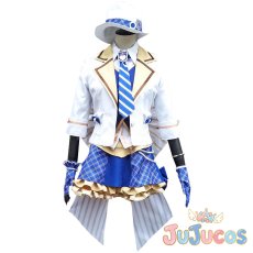 画像2: 園田海未　ブレザーズハット編 ちょっぴり大胆に　AC衣装ブレザーズハット　コスプレ衣装　ラブライブ! School idol project　コスチューム　JUJUcosplay (2)