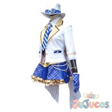 画像3: 園田海未　ブレザーズハット編 ちょっぴり大胆に　AC衣装ブレザーズハット　コスプレ衣装　ラブライブ! School idol project　コスチューム　JUJUcosplay (3)