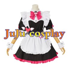 画像1: 送料無料　アキバ冥途戦争　和平なごみ　万年嵐子　メイド服　コスプレ衣装　コスチューム (1)