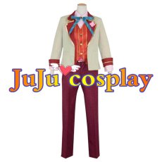 画像1: 送料無料　あんさんぶるスターズ!　遊木真　踊る桜の花弁　コスプレ衣装　コスチューム (1)
