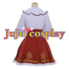 画像4: 送料無料　バーチャルYouTuber　VTuber　戌神ころね　制服　コスプレ衣装　コスチューム (4)