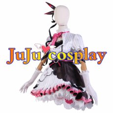 画像2: 送料無料　バーチャルYouTuber　Vtuber　夜見れな　初期衣装　コスプレ衣装　コスチューム (2)