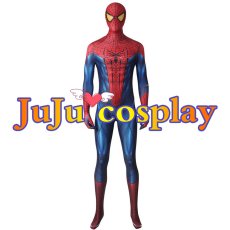 画像1: 送料無料　アメイジング・スパイダーマン2（The Amazing Spider-Man 2）　ピーター・パーカー/スパイダーマン　コスプレ衣装　コスチューム (1)