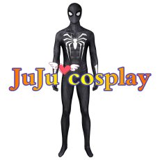 画像1: 送料無料　スパイダーマン: スパイダーバース（Marvel's Spider-Man: Miles Morales）　ヴェノム　コスプレ衣装　コスチューム (1)