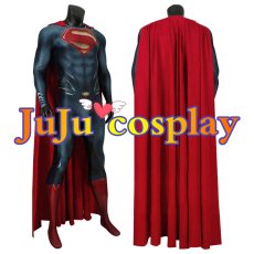 画像2: 送料無料　マン・オブ・スティール（Man of Steel）　クラーク・ケント / カル＝エル / スーパーマン　コスプレ衣装　コスチューム (2)
