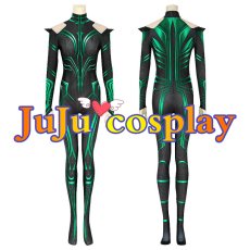 画像2: 送料無料　マイティ・ソー バトルロイヤル（Thor: Ragnarok）　ヘラ　コスプレ衣装　コスチューム (2)