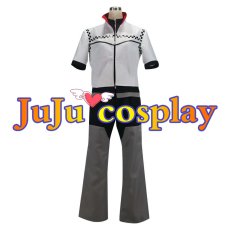 画像1: 送料無料　KINGDOM HEARTS II　ロクサス　私服　コスプレ衣装　コスチューム (1)