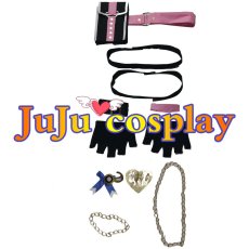 画像4: 送料無料　BanG Dream!(バンドリ!)　ロック　朝日六花　届く思い、躍る心　コスプレ衣装　コスチューム (4)