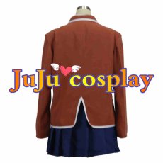 画像2: 送料無料　ギルティクラウン　楪いのり　制服　コスプレ衣装　コスチューム (2)