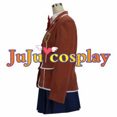 画像3: 送料無料　ギルティクラウン　楪いのり　制服　コスプレ衣装　コスチューム (3)