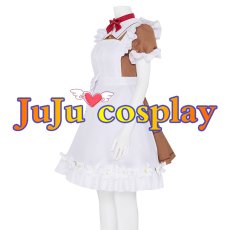 画像2: 送料無料　バーチャルYouTuber　Vtuber　桃鈴ねね　メイド服　コスプレ衣装　コスチューム (2)