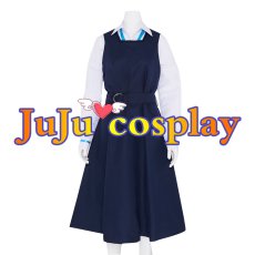画像1: 送料無料　バーチャルYouTuber　VTuber　潤羽るしあ　制服　コスプレ衣装　コスチューム (1)