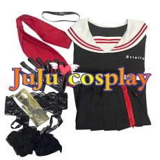 画像3: 送料無料　ブルーアーカイブ　羽川ハスミ　コスプレ衣装　コスチューム (3)