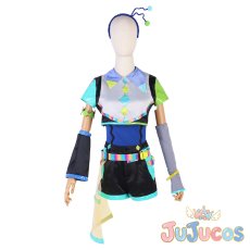 画像2: Liella!　若菜四季　ビタミンSUMMER！　Vitamin SUMMER　コスプレ衣装　ラブライブ！スーパースター!!　コスチューム　JUJUcosplay (2)
