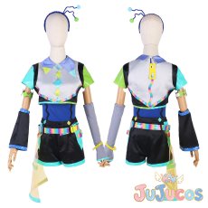 画像3: Liella!　若菜四季　ビタミンSUMMER！　Vitamin SUMMER　コスプレ衣装　ラブライブ！スーパースター!!　コスチューム　JUJUcosplay (3)
