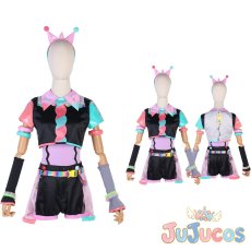 画像1: Liella!　嵐千砂都　ビタミンSUMMER！　Vitamin SUMMER　コスプレ衣装　ラブライブ！スーパースター!!　コスチューム　JUJUcosplay (1)