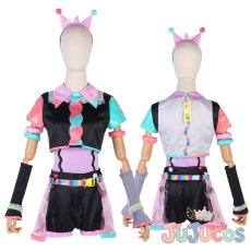 画像3: Liella!　嵐千砂都　ビタミンSUMMER！　Vitamin SUMMER　コスプレ衣装　ラブライブ！スーパースター!!　コスチューム　JUJUcosplay (3)