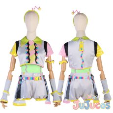 画像3: Liella!　桜小路きな子　ビタミンSUMMER！　Vitamin SUMMER　コスプレ衣装　ラブライブ！スーパースター!!　コスチューム　JUJUcosplay (3)