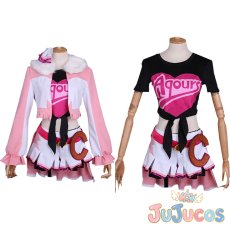 画像1: 第2期第6話　Aqours　MIRACLE WAVE　高海千歌　コスプレ衣装　ラブライブ！サンシャイン!!　コスチューム　JUJUcosplay (1)