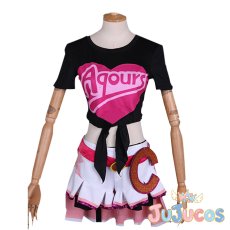 画像3: 第2期第6話　Aqours　MIRACLE WAVE　高海千歌　コスプレ衣装　ラブライブ！サンシャイン!!　コスチューム　JUJUcosplay (3)