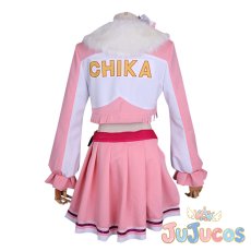 画像4: 第2期第6話　Aqours　MIRACLE WAVE　高海千歌　コスプレ衣装　ラブライブ！サンシャイン!!　コスチューム　JUJUcosplay (4)