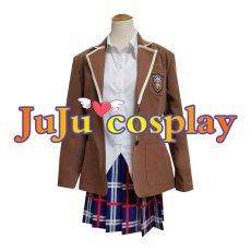 画像1: 送料無料　アイドルマスターシャイニーカラーズ　西城樹里　白いツバサ　コスプレ衣装　コスチューム (1)