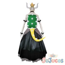 画像3: クッパ姫　コスプレ衣装　スーパーマリオ　コスチューム　JUJUcosplay (3)