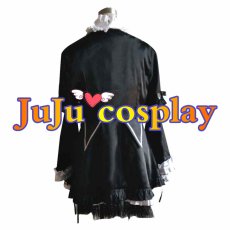 画像2: 送料無料　ラブライブ! サンシャイン!!　ゴシックドレス編　津島善子　コスプレ衣装　コスチューム (2)