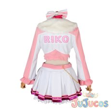 画像4: 第2期第6話　Aqours　MIRACLE WAVE　桜内梨子　コスプレ衣装　ラブライブ！サンシャイン!!　コスチューム　JUJUcosplay (4)
