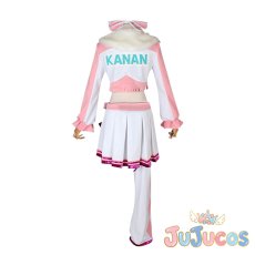 画像4: 第2期第6話　Aqours　MIRACLE WAVE　松浦果南　コスプレ衣装　ラブライブ！サンシャイン!!　コスチューム　JUJUcosplay (4)