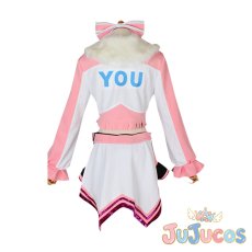 画像4: 第2期第6話　Aqours　MIRACLE WAVE　渡辺曜　コスプレ衣装　ラブライブ！サンシャイン!!　コスチューム　JUJUcosplay (4)