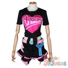 画像5: 第2期第6話　Aqours　MIRACLE WAVE　渡辺曜　コスプレ衣装　ラブライブ！サンシャイン!!　コスチューム　JUJUcosplay (5)