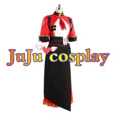 画像2: 送料無料　ブルーアーカイブ　朱城ルミ　コスプレ衣装　コスチューム (2)