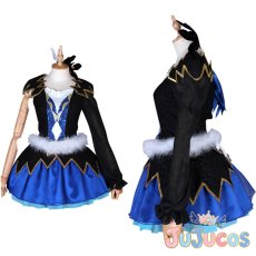 画像1: 夢中になれること　WATER BLUE NEW WORLD　渡辺曜UR　覚醒後　コスプレ衣装　ラブライブ！サンシャイン!!　コスチューム　JUJUcosplay (1)