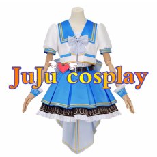 画像10: 送料無料　ラブライブ! サンシャイン!!　スクフェス2新衣装　津島善子　黒澤ルビィ　渡辺曜　黒澤ダイヤ　国木田花丸　高海千歌　松浦果南　小原鞠莉　桜内梨子　コスプレ衣装　コスチューム (10)